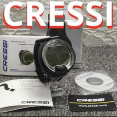 動作品 CRESSI LEONARDO デジタル 腕時計　ダイブコンピュータ
