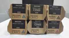 リコートナー、C3503,８本セット リコー RICOH MP Pトナー 純正 C3503 6本セット - メルカリ