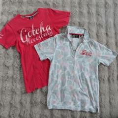 Gotcha ポロシャツTシャツ 2点セット