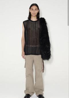 our legacy ニットベスト　46 NEW ARRIVAL】 OUR LEGACY BOX SLEEVELESS レースニットベスト