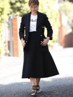 MADISONBLUE ウールフレアスカート DOUBLE FACE MI-MOLLET FLARE | SKIRT | MADISONBLUE