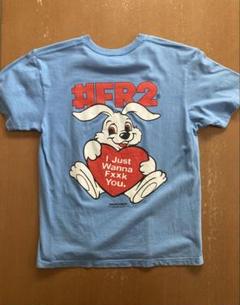 【即完売モデル】FR2 LOVELY BUNNY ビッグロゴ Tシャツ刺繍ロゴM