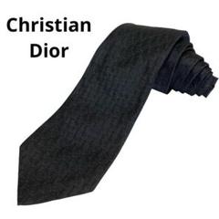 christian dior トロッター柄　シルク100% 高級ネクタイ