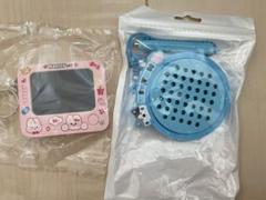レインボー文字ミニ黒板　キーホルダー/カチカチ 磁石 キーホルダー