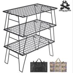 GENERIC OUTDOOR マットブラック フィールドラック アイアンラック