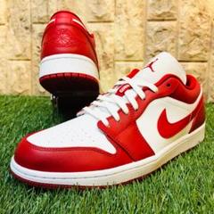 AIR JORDAN 1 LOW エアジョーダン1 ローカット 赤 白 ナイキ