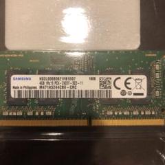 メモリ 4GB