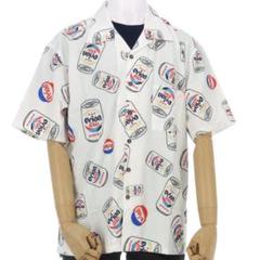 オリオンビール柄　アロハシャツ　Mサイズのサムネイル