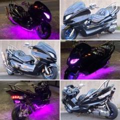 【YAMAHA マジェスティ】オールブラックカラー!!フルメッキカスタム!!