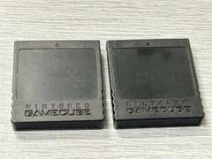 任天堂純正 ゲームキューブ メモリーカード 251ブロック2枚セット　GC