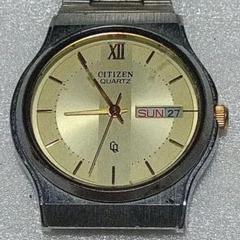 CITIZEN シチズン QUARTZ 6100-074602 M ジャンク