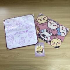 ちいかわ てんしとあくま　タオルとクリアファイルカード3点セット