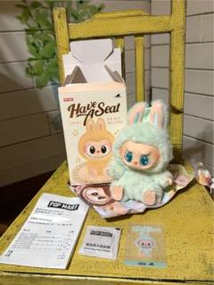 Have A Seat LABUBU ラブブ QUQU 水色 緑 正規品 LABUBU ラブブ Have A Seat ハブアシート QUQU 緑 - メルカリ