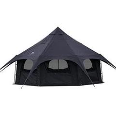 カ*ズ様 KANGGOGO ベルテント 黒 TC 5m 2泊のみ使用 中古