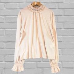 美品☆ PINK HOUSE ピンクハウス 長袖 シャツ Lサイズ　b920