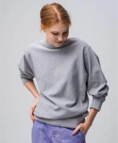 美品✨アメリカンフーズ×ロンハーマン ロゴスウェット S グレー