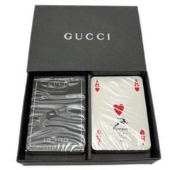 未使用品】 GUCCI グッチ トランプ グレー 2276 - メルカリ