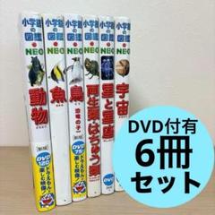 DVD付有】6冊セット 小学館の図鑑neo 動物 魚 鳥 星と星座 宇宙