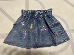 littc×トミカ　ディズニーデニムスカート 90cm
