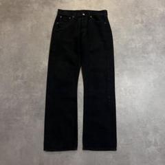 極美品 levis usa製 リーバイス デニム サルファブラック 後染め 希少/後染め黒/90's/USA製/リーバイス505ブラックジーンズ【W40
