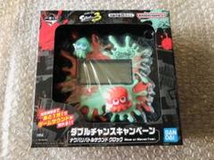 当選品 スプラトゥーン ダブルチャンス アラームクロック～トリカラバトルVer スプラトゥーン3 1番くじ 目覚まし時計 ダブルチャンス当選