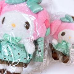 サンリオ　チョコミント　ぬいぐるみ マスコット マイメロディ 2点セット 3