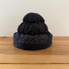 即売レア！Palace Pertex Puffa Beanie Black - メルカリ