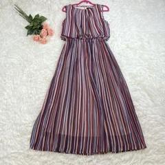 【F】closeT story ユナイテッドアローズ　ワンピース ストライプ