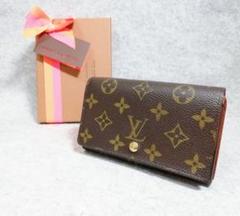 【美品+/送料無料】ルイヴィトン 折り財布 L字 モノグラム