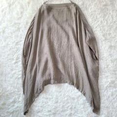 ✨️美品・現行✨️Plage リネン100% Poncho ブラウス フリー