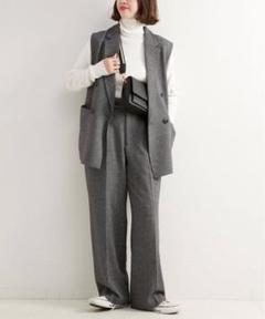 パンツ ジレ+2タックパンツセット レディース 2025年最新】b.c stock ジレ+2タックパンツセットの人気アイテム