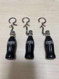 コカコーラ　キーホルダー　レトロ　3個 コカコーラ 昭和レトロ キーホルダー箱付き 未使用品｜Yahoo