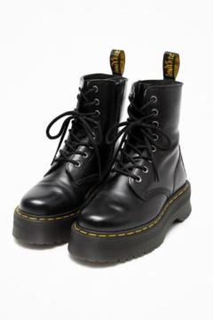 8900□Dr. Martens ブーツ サイドジップ レザー bc07x1