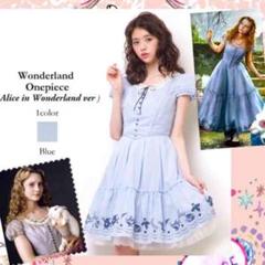 新品未使用 Secret Honey 実写版 アリス ワンピース 希少品 新品未使用 Secret Honey 実写版 アリス ワンピース 希少品