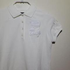 【美品！】PEARLY GATES パーリーゲイツ ホワイト ゴルフ ポロシャツ