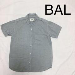 BAL  バル　半袖　シャツ　グレー