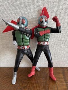 仮面ライダー 1号2号 フィギュア 2体セット バイク 付き レア！！ 2025年最新】仮面ライダー1号2号の人気アイテム - メルカリ