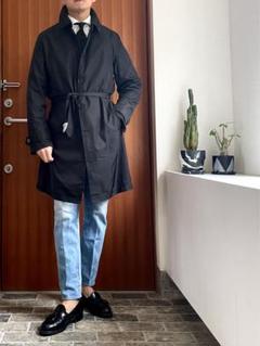 LARDINI ラルディーニ ベルト付 ステンカラーコート X2566