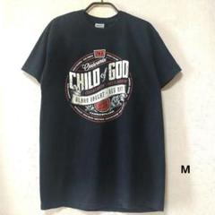 GILDAN ブラックTシャツ BIBLE系 スピリチュアル US古着　Mのサムネイル