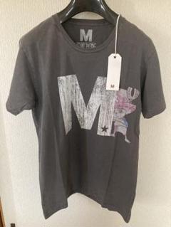 【新品Tシャツ】ONE PIECEワンピースのチョッパーとMエムのロゴ グレー