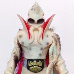 ★稀少★イカデビル ソフビ★仮面ライダー 怪人　ショッカー　ウルトラマン　怪獣 ☆稀少☆イカデビル ソフビ☆仮面ライダー 怪人 ショッカー
