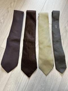 VALENTIO、FENDI、TAKEO KIKUCHI ネクタイ 4本セット
