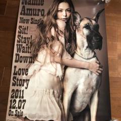【在庫あり】 新品 S 非売品 LoveStory B2 ポスター 告知 販促 安室奈美恵 ミュージシャン