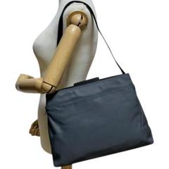Coach One Shoulder Bag nylon Leather y2k