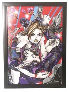 甲*様 未使用 ジョジョ展 限定 B2ポスター 6部 空条承太郎 徐倫