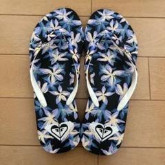 ロキシー 花柄ビーチサンダル