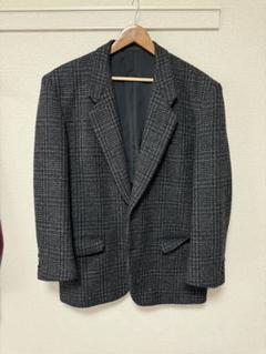 80s✨ コムデギャルソンオム　テーラードジャケット　チェック柄　M ウール COMME des GARCONS HOMME DEUX コムデギャルソン オムドゥ 22SS