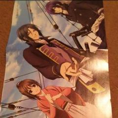 薄桜鬼 両面ポスター♯⑤ 裏はお酒 土方歳三や沖田総司など