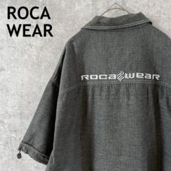 ROCA WEAR ブラックデニムオーバーサイズシャツ　XLサイズ
