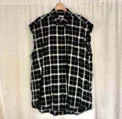 BALENCIAGA オーバーサイズ チェックシャツ34